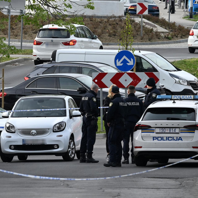 Policijski očevid na Šestinama