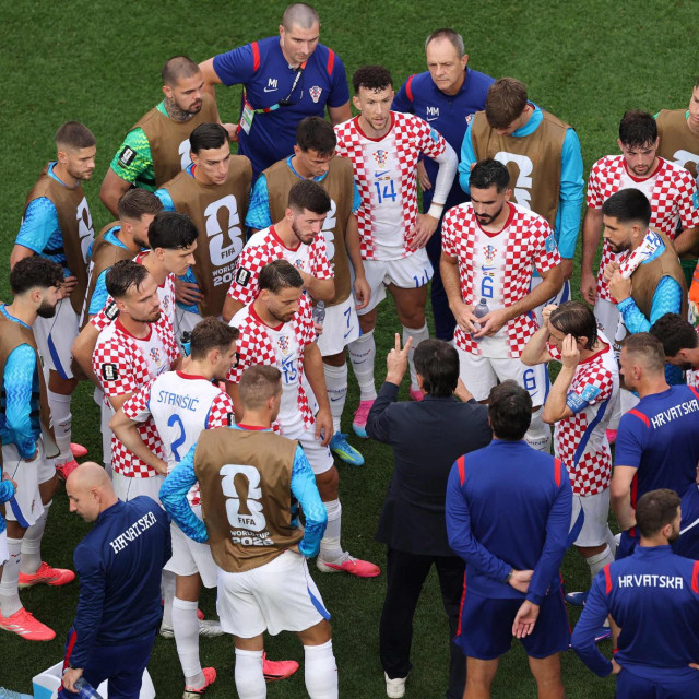 Zlatko Dalić s reprezentativcma