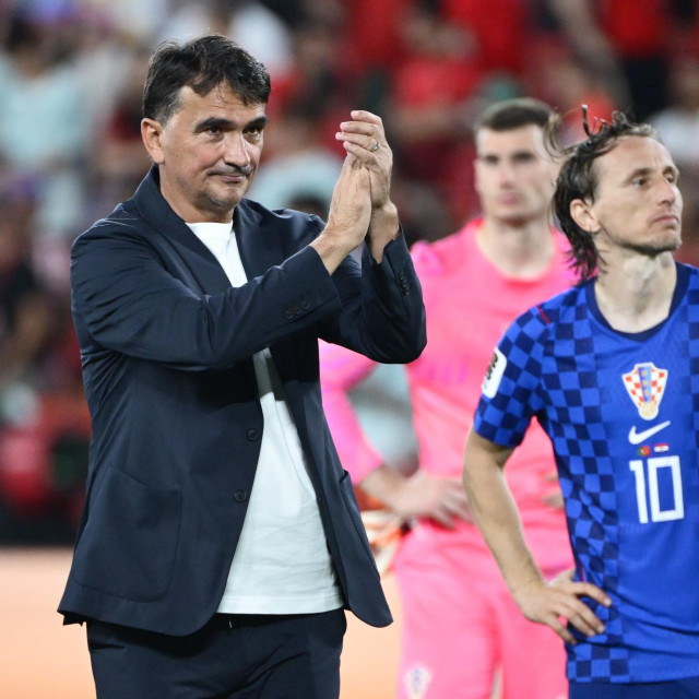 Zlatko Dalić i Luka Modrić