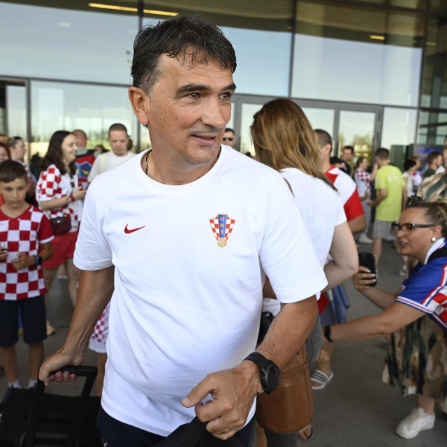 Povratak hrvatske nogometne reprezentacije sa Svjetskog prvenstva.
 