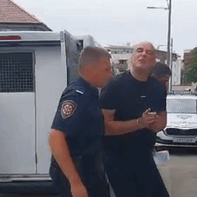 Leon Lučić ispred suda