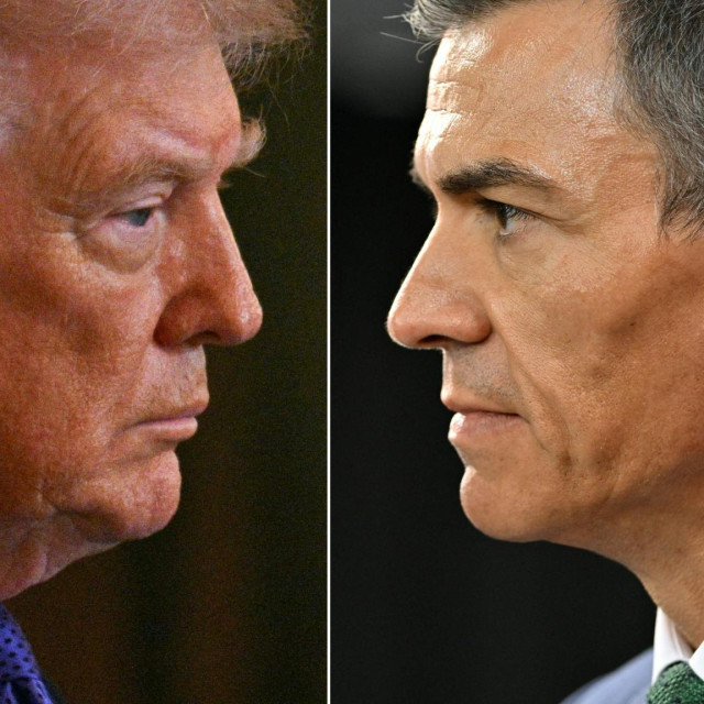 Donald Trump i Pedro Sanchez