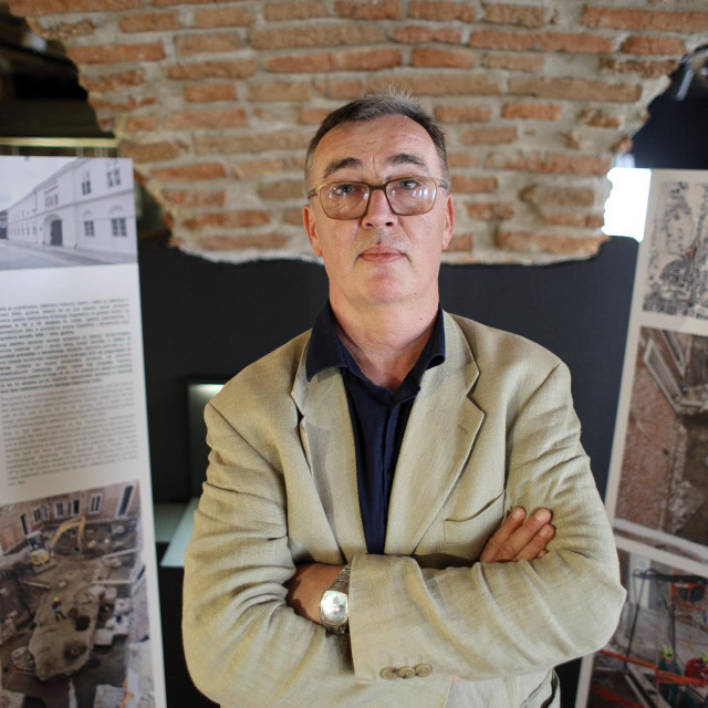 Boris Mašić iz Muzeja grada Zagreba bio je među prvim arheolozima koji su nakon potresa izašli na teren