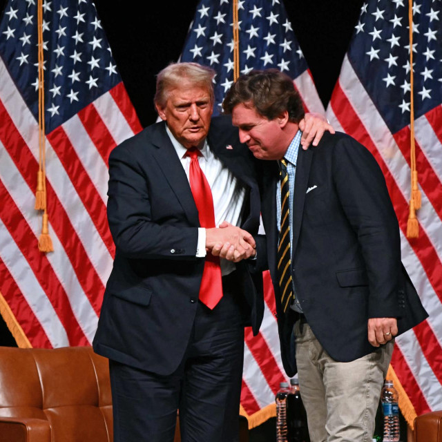Donald Trump i Tucker Carlson