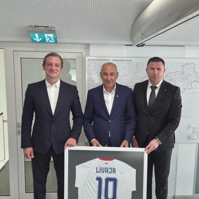Volodimir Nosov, Janez Janša i Ivica Pirić