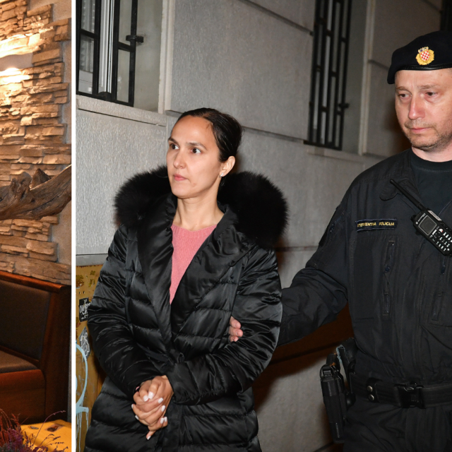 Gradonačelnik Buja Fabrizio Vižintin (lijevo); lanjsko privođenje njegove bivše pročelnice Upravnog odjela za prostorno planiranje i upravljanje gradskom imovinom Jelene Perosse