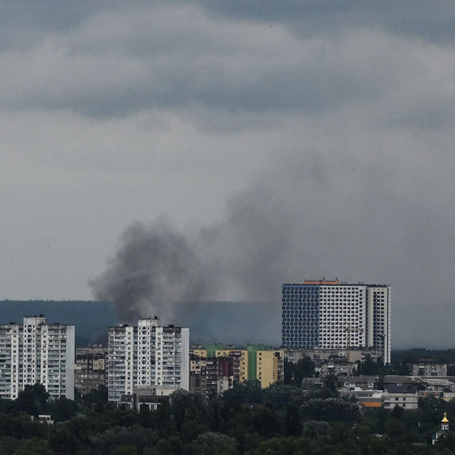 Kijev pod napadom ruskih projektila