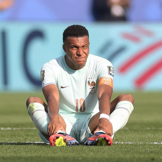 Mbappe je napustio teren u 77. minuti