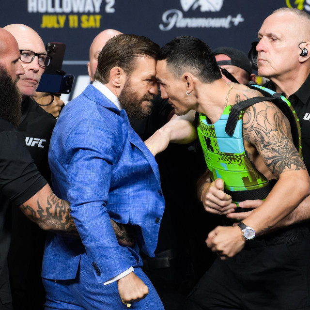 Conor McGregor i Max Holloway