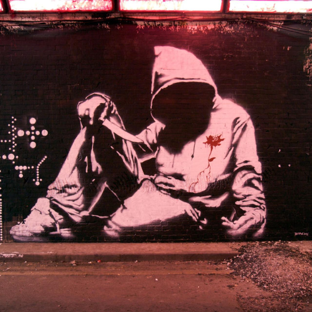 Ilustracija, Leake Street, Waterloo, London