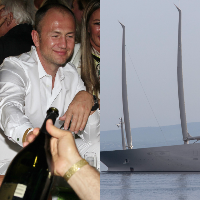 Andrej i Sandra Meljničenko, jahta A