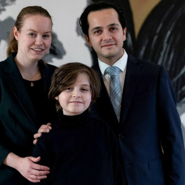 Laurent Simons s roditeljima, Lydia i Alexander Simons