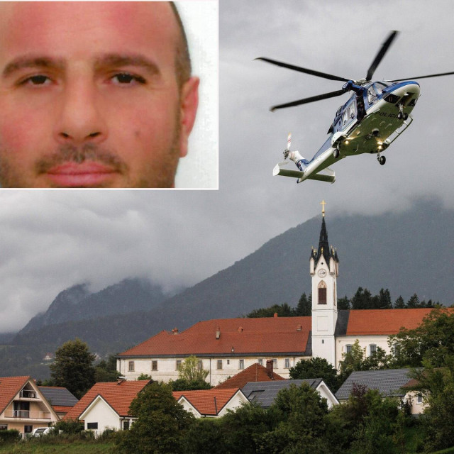 Srđan Aleksić; slovenski policijski helikopter