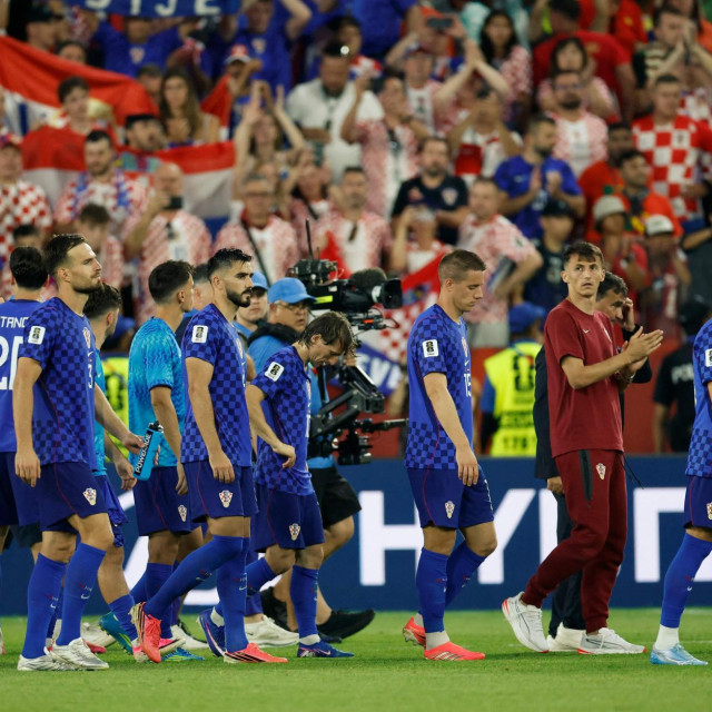 Vatreni nakon poraza protiv Portugala
