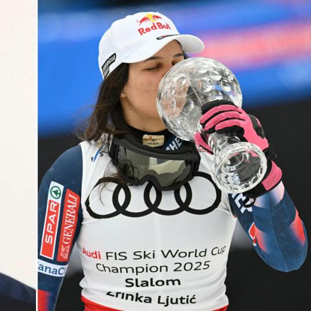 Bivši šef Hrvatskog skijaškog saveza Vedran Pavlek; najbolja hrvatska skijašica Zrinka Ljutić