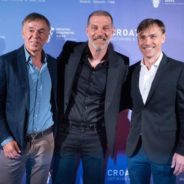 Nikola Jurčević, Slaven Bilić i Dario Šimić