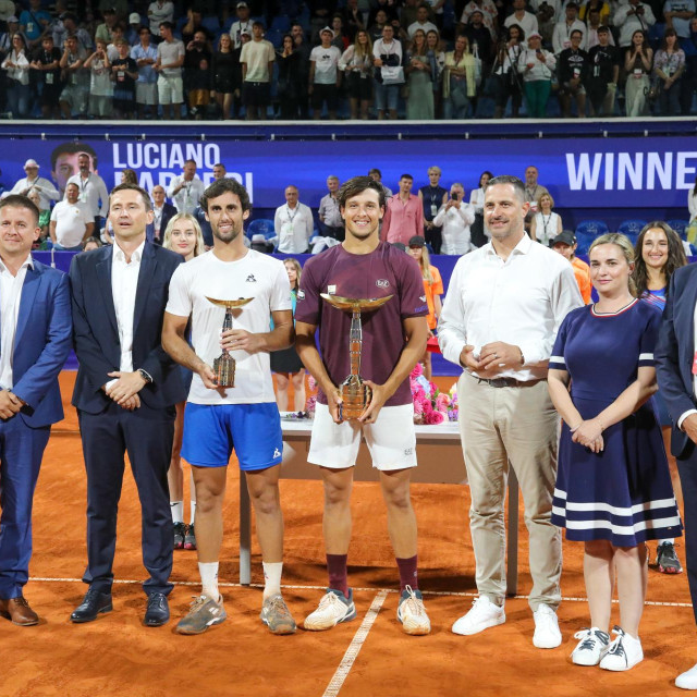 Tomislav Poljak, Dragan Pujas, Carlos Taberner, Luciano Darderi, Tonči Glavina i Vili Bassanese
