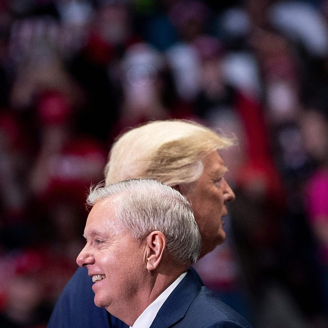 Lindsey Graham i Donald Trump