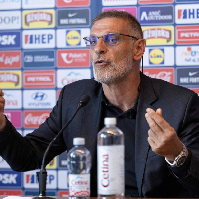 Slaven Bilić na prvoj presici u drugom mandatu