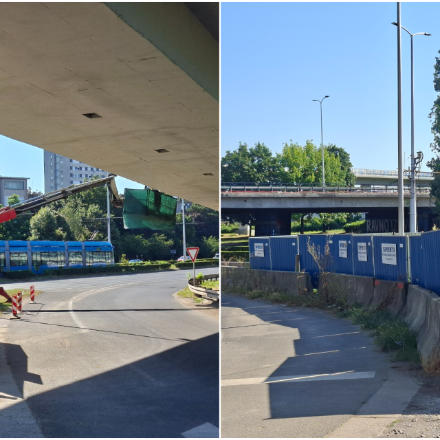 Iako je 30. svibnja cijela petlja puštena u promet, radovi i dalje traju