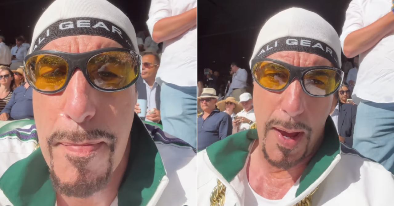 Britanski glumac Sacha Baron Cohen pojavio se na Wimbledonu kao Ali G