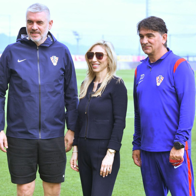 Stipe Pletikosa, Nicole McGraw, Zlatko Dalić