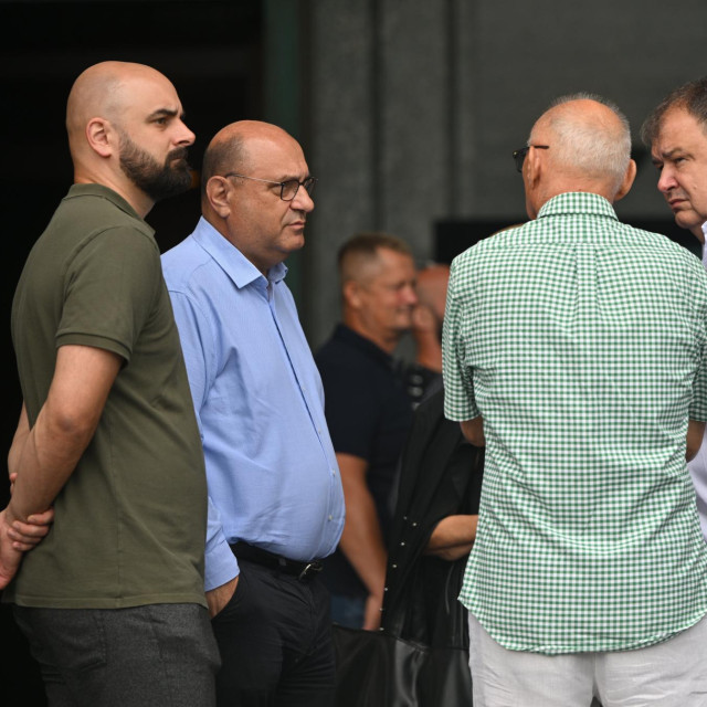 Predsjednik saveza Tomislav Grahovac i Zoran Gobac