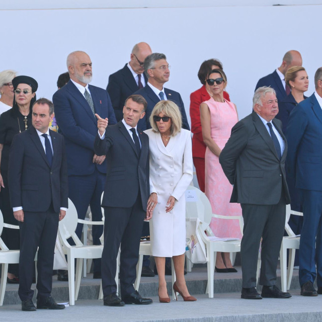 Ana Maslać Plenković je odabrala outfit prilagođen prigodi
