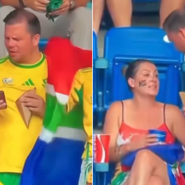Par se posvađao na tribinama