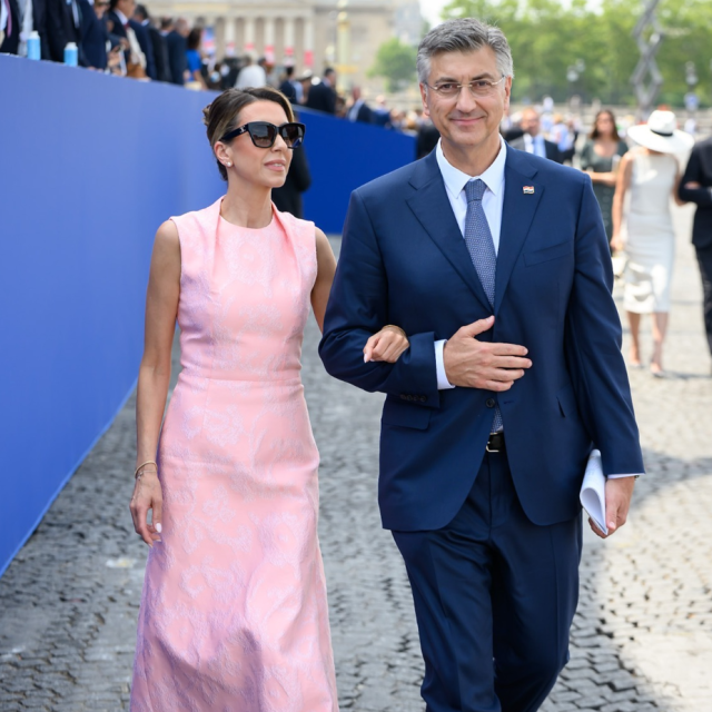 Ana Maslać Plenković i Andrej Plenković
 