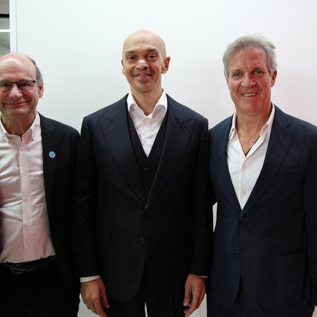 Noam Zwi, Josip Vardovic, Antonio Silva - vodstvo European Aquaticsa