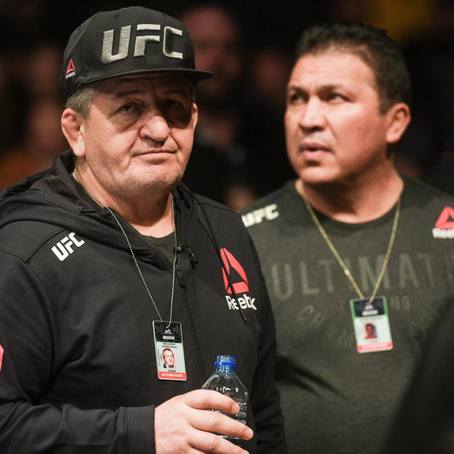 Abdulmanap Nurmagomedov i Javier Mendez