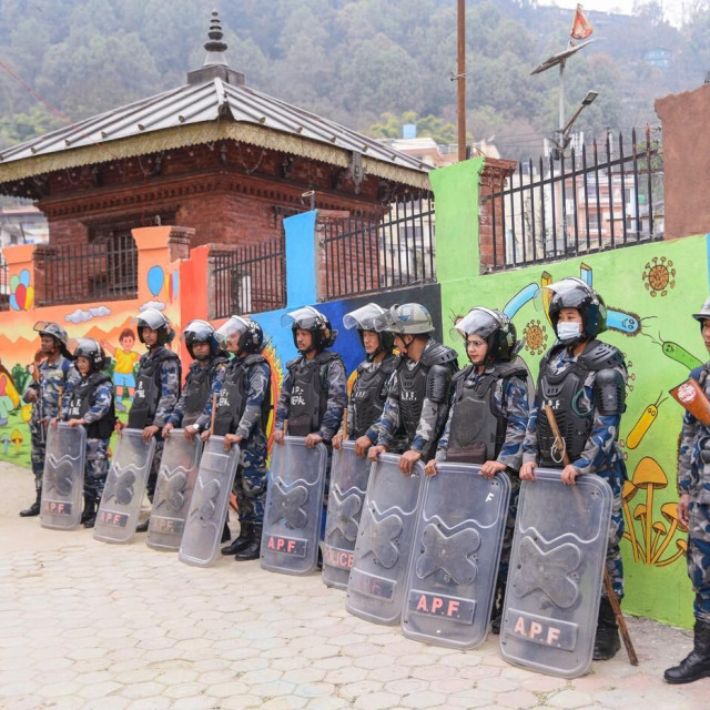 Policija u Nepalu