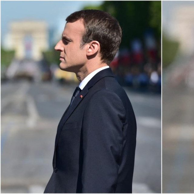 Emmanuel Macron na prvoj i posljednjoj vojnoj paradi za pad Bastile