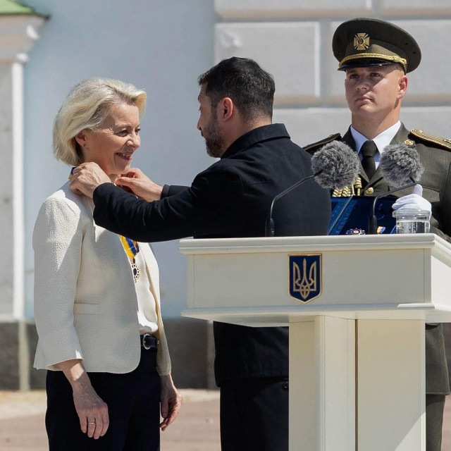 Ursula von der Leyen, Volodimir Zelenski