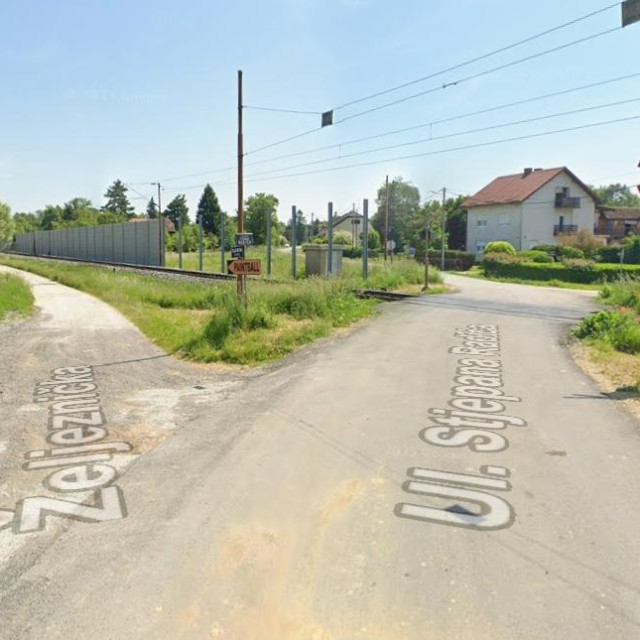 Pružni prijelaz na kojem je poginuo Uzbekistanac