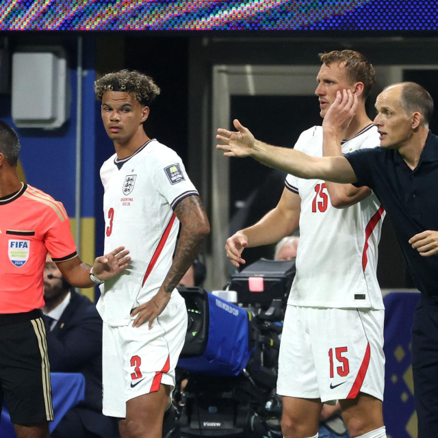Nico O‘Reilly, Dan Burn i Thomas Tuchel
