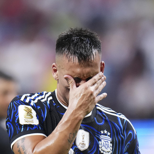 Lautaro Martinez preplavljen emocijama nakon pobjedničkog pogotka