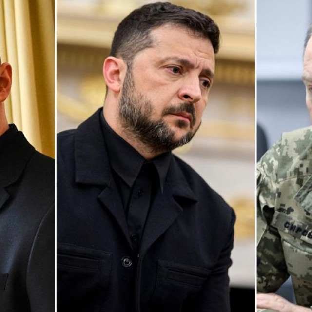 Mihajlo Fedorov, Volodimir Zelenski, Oleksandar Sirski