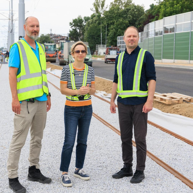 Marko Velzek, Danijela Dolenec i Luka Korlaet u Sarajevskoj