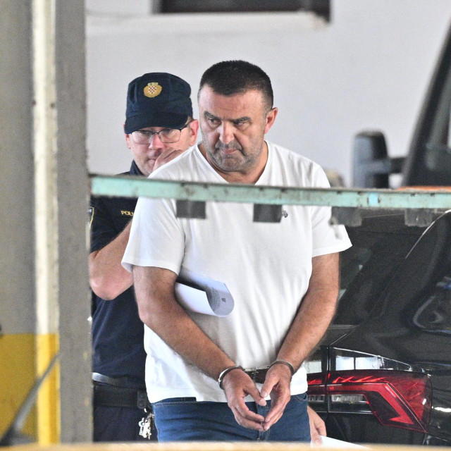 Privođenje bivšeg šefa nabave MORH-a Ivice Devčića na ispitivanje u USKOK
