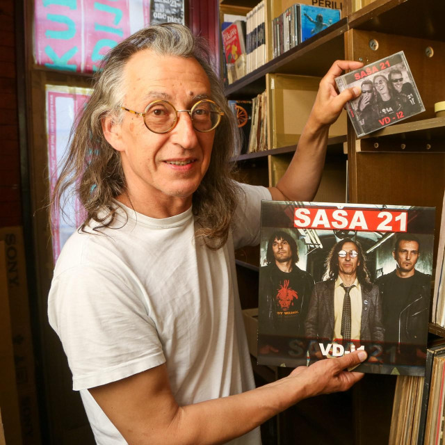 Saša Milovanović, poznatiji kao Sale Veruda, vođa KUD Idijota