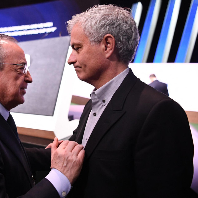 Florentino Perez i Jose Mourinho