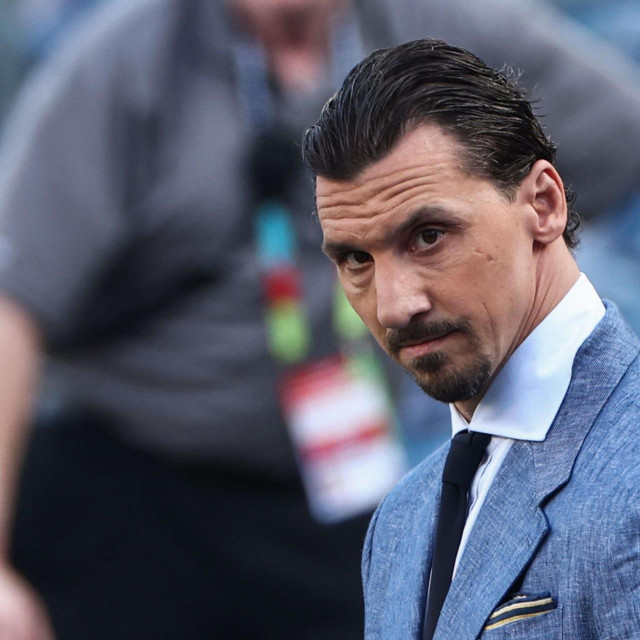 Bivši švedski nogometaš i TV stručni komentator Zlatan Ibrahimović.