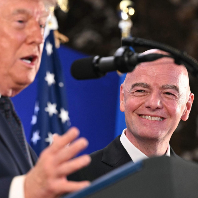 Donald Trump i Gianni Infantino