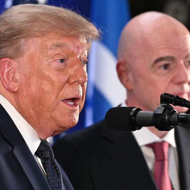 Donald Trump i Gianni Infantino
