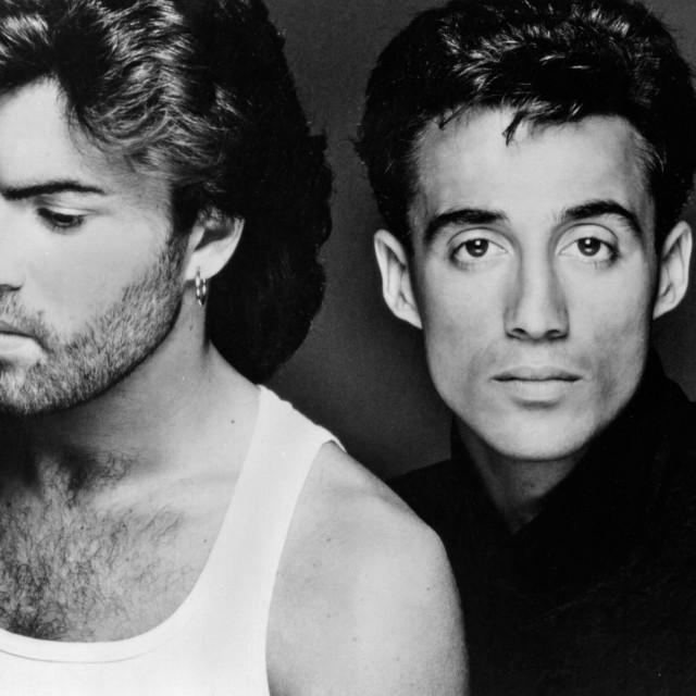 George Michael i Andrew Ridgely 1986.
 