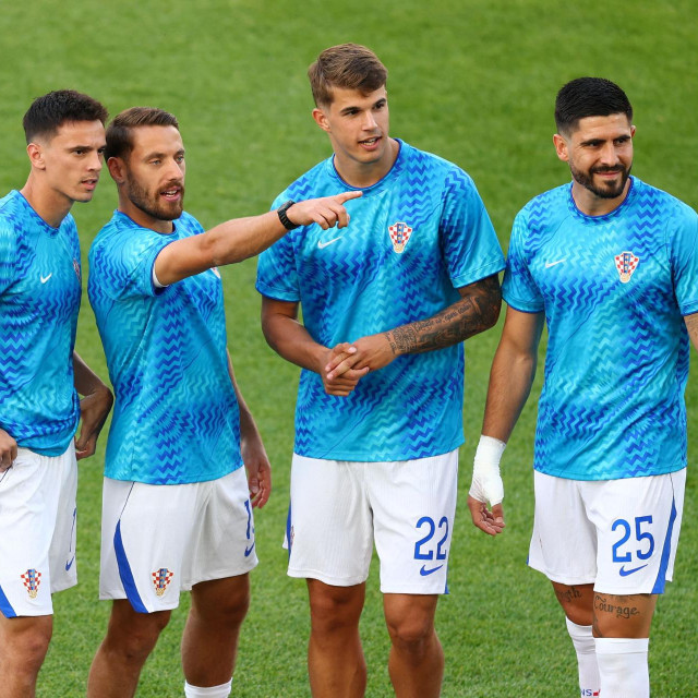Mario Pašalić, Nikola Moro, Nikola Vlašić, Luka Vušković i Martin Erlić