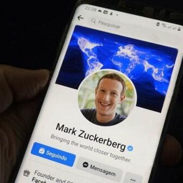 Mark Zuckerberg, osnivač tvrtke Meta, vlasnika Facebooka