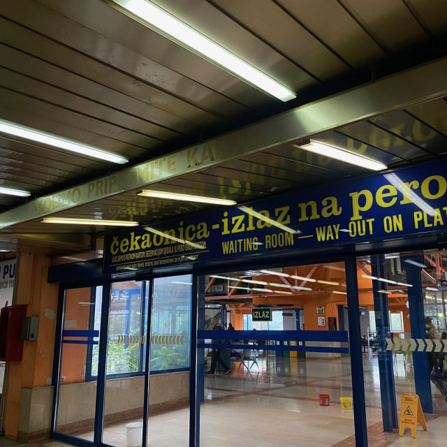 Zapušteni Autobusni kolodvor u Zagrebu